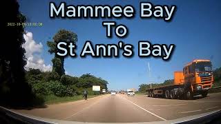 Travelling from Mammee Bay to Saint Anns Bay Jamaica [upl. by Revlis]