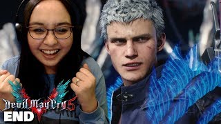 Neros Devil Trigger ENDING  Devil May Cry 5 Gameplay Part 10 [upl. by Aicenad]