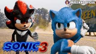 SONIC 3 LA PELÍCULA NUEVAS NOTICIAS TRAILER OFICIAL Y MÁS [upl. by Thorvald]