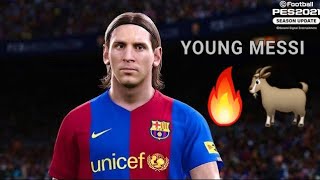 PES 2021🔥🐐Young Messi Magic Goals amp Skills⚽️eFootball PES 2021 [upl. by Antonietta474]