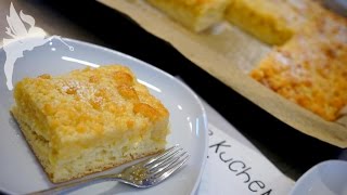 Klassischer Butterstreusel vom Blech  Butterstreuselkuchen  Klassischer Streuselkuchen  Kuchenfee [upl. by Eivets68]