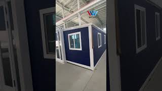 Expandable Prefab Container House 2024 WZH Design motorhome prefabhouse [upl. by Enia]