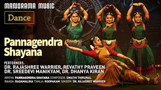 Pannagendra Shayana  Dr Rajashree Warrier  Dance Video  Navarathri Festival 2022 Live [upl. by Orozco]