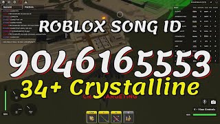 34 Crystalline Roblox Song IDsCodes [upl. by Avad]