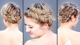 FISHTAIL BRAIDED TUTORIAL  Milabu [upl. by Willa]