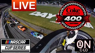 🔴Coke Zero Sugar at Daytona Live NASCAR Cup Series Play by Play Live Leaderboard amp More [upl. by Ralyat818]