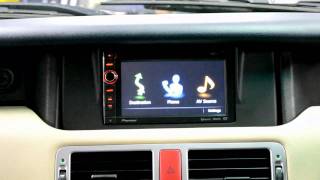 Range Rover Pioneer AvicF930BT double din radio integration [upl. by Yentyrb397]