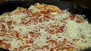 Deep Dish Homemade Pan Pizza [upl. by Baxie]