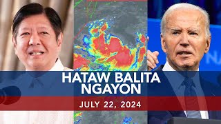 UNTV Hataw Balita Ngayon  July 22 2024 [upl. by Mattson]