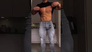 Fit Guy Trying on New Jeans [upl. by Bunch]