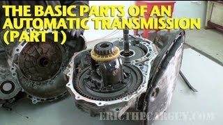 The Basic Parts of an Automatic Transmission Part 1 [upl. by Graniela488]