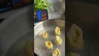 Tortellini in white sauce tortellini pasta trend aesthetic youtube viralshorts viralvideo [upl. by Sucirdor]