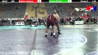 FSN 285 Nathan Jackson Tuttle High School vs Jeremy Brazil ISI [upl. by Analim250]