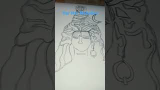 part 1 Shankar ji ka Art Har Har Mahadev [upl. by Randi]