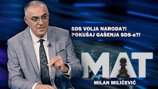 RAZDRUŽIVANJE SRPSKE DODIKOVA PODVALA Gašenjem SDSa SNSD profitira  Milan Miličević  MAT [upl. by Nrubua]