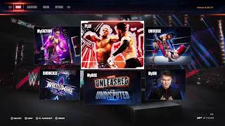 Clowns wrestling universe EP 10 Come pick your superstars WWE2K24 UNIVERSE PS5 LIVE [upl. by Gnirol]