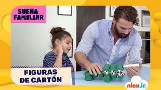 Figuras de cartón  Suena Familiar  Nick Jr en Español [upl. by Alexa]