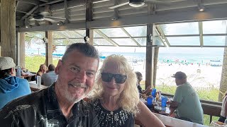 Schooners’s Last Locals Beach Club PCB Florida Lunch ￼SocialSecurity ￼ [upl. by Hajidahk]