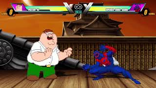 Peter Griffin vs Spider Man 2099  Amazing and Epic Battle [upl. by Chernow]