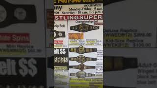 How Much Did Belts Cost During The Ruthless Aggression Era shorts [upl. by Harret114]