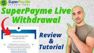 Superpayme Live Withdrawal  Review and Tutorial Real Payment Proof [upl. by Bathesda]