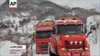 Ice Road Truckers  Truck Stunt [upl. by Eimrej]