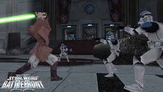 Star Wars Battlefront 2 Mod  Jedi vs Clones Order 66 Mod [upl. by Eylloh]