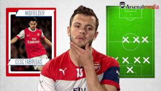 Jack Wilsheres ultimate XI including Fabregas Gerrard and more [upl. by Siegel393]