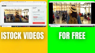 Legally Way  How To Download Istock Videos amp Images Without Watermark  For Youtube Videos [upl. by Klatt]