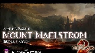 Guild Wars 2  Jumping Puzzle  Mount Maelstrom Hidden Garden [upl. by Nnovahs]