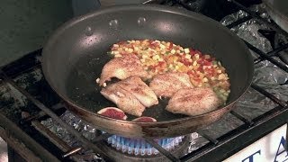 Cabrilla Fish Recipe from The Sporting Chef TV [upl. by Airebma911]