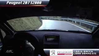 Peugeot Rally Academy  A bord avec Craig Breen [upl. by Aratas914]