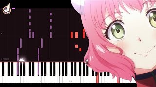 Kanata no Astra OP  Starfrost  Piano Cover Synthesia 「ピアノ」 [upl. by Aicirtal]