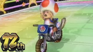 mario kart wii rainbow road raging and funny moments [upl. by Roselin]