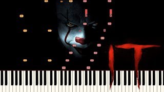 IT 2017  Every 27 Years Piano Tutorial Synthesia [upl. by Alil]