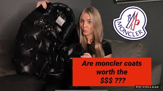 ARE MONCLER JACKETS WORTH THE MONEY  TRY ON [upl. by Ennayoj]