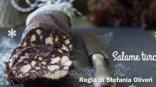 Salame al cioccolato senza glutine [upl. by Swayder]