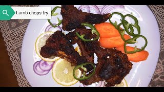 LAMB CHOPS FRY  HOW TO FRY LAMB CHOPS  EASY amp DELICIOUS [upl. by Leunamesoj]