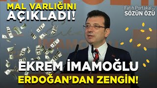 İMAMOĞLU MAL VARLIĞINI AÇIKLADI ERDOĞAN’DAN ZENGİN [upl. by Neysa920]