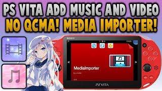 PS Vita Easily Add VideosMusic To Official App MediaImporter [upl. by Harimas]