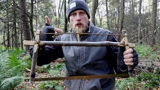 Bushcraft Bucksaw Build [upl. by Micaela464]