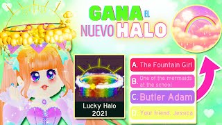 🍀🌈 COMO GANAR el NUEVO HALO AFORTUNADO de SAN PATRICIO 2021 ✨  LUCKY HALO 2021  Royale High 👑 [upl. by Faux]