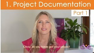 Project Management Series  Project Documentation Part 1 [upl. by Bergmann350]