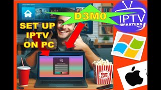 How To Set Up IPTV Smarters PRO on PC Easy and safe steps [upl. by Eicats]