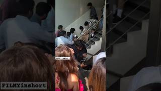 OMG😱Vijay Devarakonda slips on stairs hope he’s fine The Unseen Shorts vijaydevarakondashorts [upl. by Eusebio]