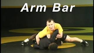 Arm Bar Turn  Cary Kolat Wrestling Moves [upl. by Klemens279]