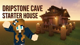 Dripstone Cave Base  Minecraft Build Tutorial [upl. by Aissirac]