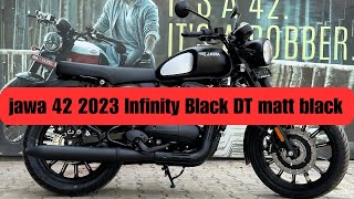 jawa 42 2023 Infinity Black DT matt black jawa42 jawamattblack jawa42infinityblack [upl. by Sorci]