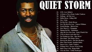 QUIET STORM GREATEST 80S 90S RampB SLOW JAMS Peabo Bryson Teddy Pendergrass Rose Royce and more [upl. by Artenek]