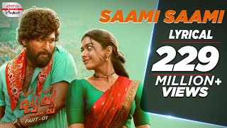 Saami Saami Full Song Telugu  Pushpa  Allu Arjun Rashmika  DSP  Mounika Yadav  Sukumar [upl. by Ange]